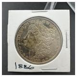 1886 Morgan Silver Dollar