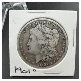1901-O Morgan Silver Dollar