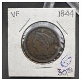 1844 Large Cent