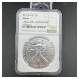 2016 NGC MS69 Eagle 30th Anniversary Silver Eagle