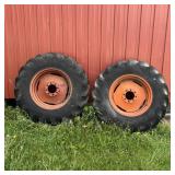 (2) Approx. 48-Inch Allis Chalmers Combine Tires
