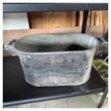 Antique Copper Boiler Wash Tub