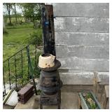 Antique No. 14 Round Stove W/ Pipe