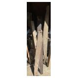 (3) Old Crosscut Saws