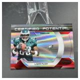 2009 Certified Potential Red LeSean McCoy NFL Card