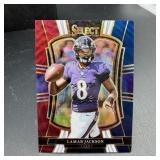 2025 Select Lamar Jackson Tri-Color NFL Card #11/2