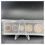 1954 Silver Coin Year Set Includes Silver Half Dol