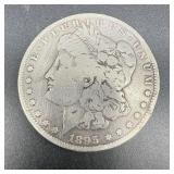 1895-s Key Date Morgan Silver Dollar