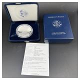 2004-w Proof Silver American Eagle