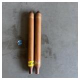 (2) Copper Tubes