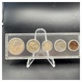 1963 Silver Coin Year Set Includes Silver Half Dol