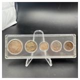 1964 Silver Coin Year Set Includes Silver Half Dol