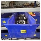 Bolt Bin With Contents, See Photo