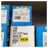 (2) Boxes Tapcon Screws