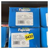 (2) Boxes Tapcon Screws