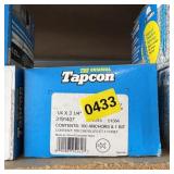Box of Tapcon Screws