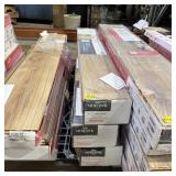 (3) Boxes Ridgeway Hickory Flooring Approx. 54.42