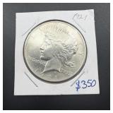 1921 Peace Silver Dollar Key Date