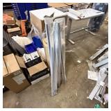 (4) Window Curtain Rods Matte Black