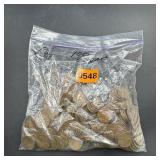 100 Lincoln Wheat Cents Various Dates