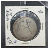 1862 Seated Liberty Half Dollar