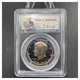 1976 Bicentennial Kennedy Half Dollar PF69