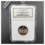 2007-S Utah State Quarter NGC PF70 Ultra Cameo