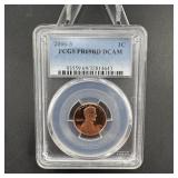 2006-S Lincoln Cent PCGS PR69RD DCAM