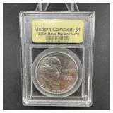 1993-D James Madison Commemorative Silver Dollar M