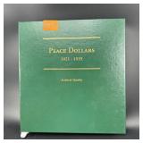 Complete Peace Silver Dollar Collection Album Incl