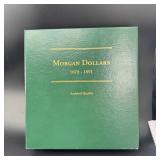 Empty Morgan Silver Dollar Album 1878-1891
