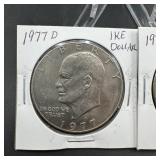 2 Eisenhower Dollar Coin Collection