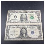 1935 Silver Certificate & 2013 Star Note