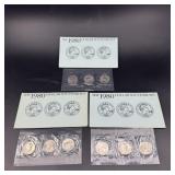 3-Piece Susan B. Anthony Dollar Set