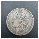 1901-S Morgan Silver Dollar