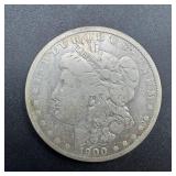 1900-O Morgan Silver Dollar