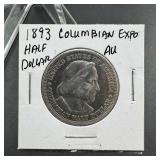 1893 Columbian Exposition Silver Half Dollar