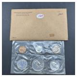 1961 Franklin Silver Mint Set