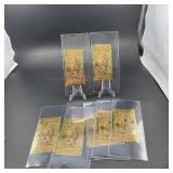 Seven Utah $1 Goldback Notes