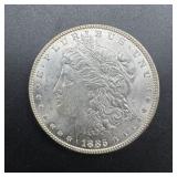 1885 Morgan Silver Dollar