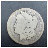1883-CC Morgan Silver Dollar