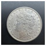 1884 Morgan Silver Dollar