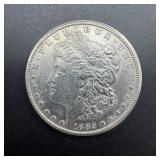 1885-CC Morgan Silver Dollar