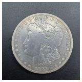 1893-O Morgan Silver Dollar