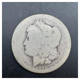 1878-CC Morgan Silver Dollar