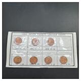 1982 Seven-Variety Lincoln Cent Set