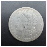 1880-O Morgan Silver Dollar