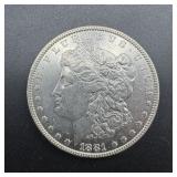 1881-O Morgan Silver Dollar
