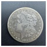 1882-S Morgan Silver Dollar