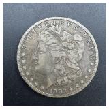 1882-CC Morgan Silver Dollar